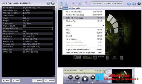 Screenshot FLV Player per Windows 8