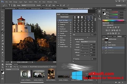 Screenshot Adobe Photoshop per Windows 8