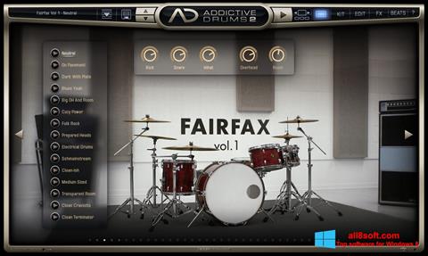 Screenshot Addictive Drums per Windows 8