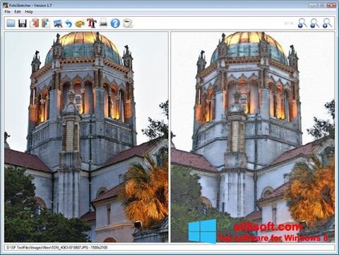 Screenshot FotoSketcher per Windows 8