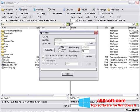 Screenshot File Master per Windows 8