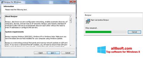 Screenshot Bonjour per Windows 8