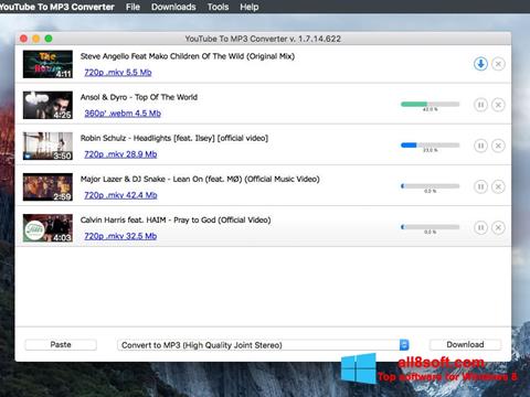 Screenshot Free YouTube to MP3 Converter per Windows 8