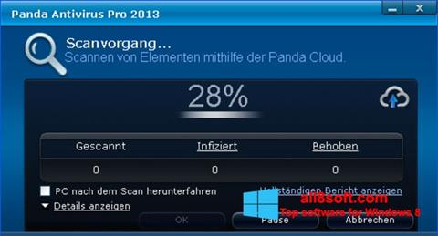 Screenshot Panda Antivirus Pro per Windows 8
