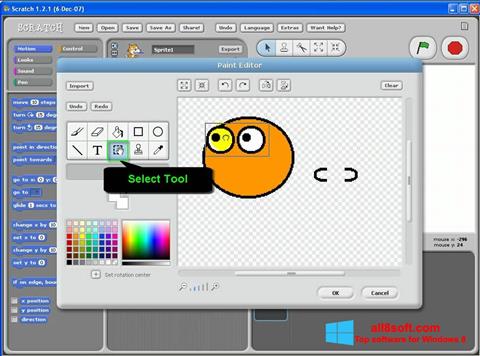 Screenshot Scratch per Windows 8