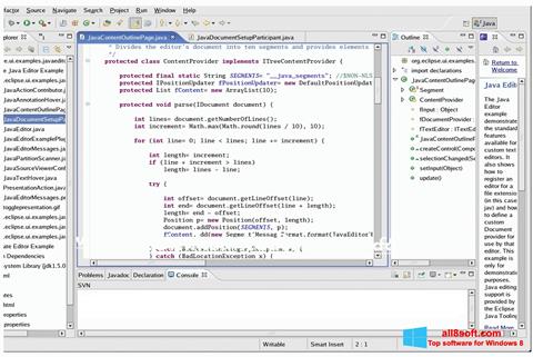 Screenshot Java Development Kit per Windows 8