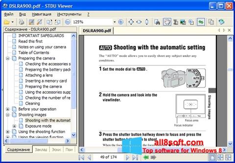 Screenshot STDU Viewer per Windows 8