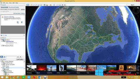 Screenshot Google Earth per Windows 8