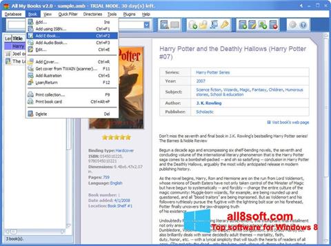 Screenshot All My Books per Windows 8