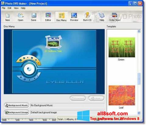 Screenshot DVD Maker per Windows 8