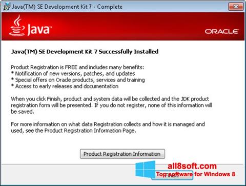 Screenshot Java per Windows 8