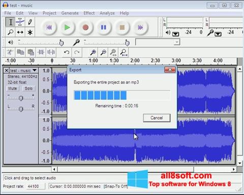 Screenshot Lame MP3 Encoder per Windows 8