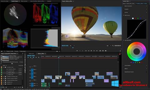 Screenshot Adobe Premiere Pro per Windows 8