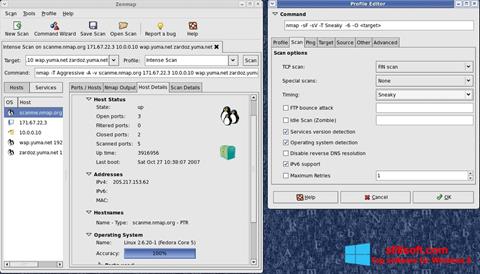 Screenshot Nmap per Windows 8