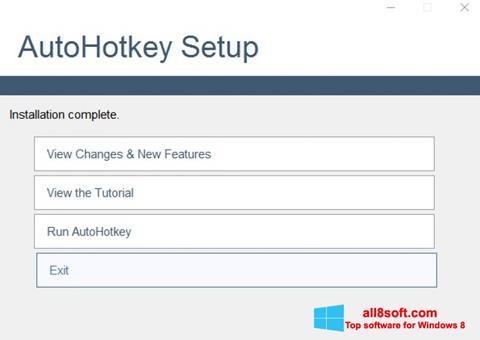Screenshot AutoHotkey per Windows 8