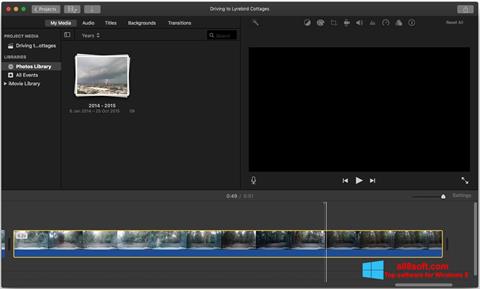 Screenshot iMovie per Windows 8