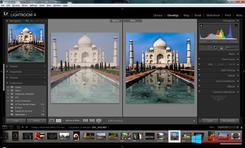 Screenshot Adobe Photoshop Lightroom per Windows 8