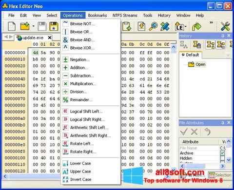 Screenshot Hex Editor Neo per Windows 8