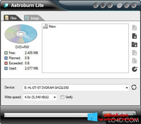 Screenshot Astroburn Lite per Windows 8