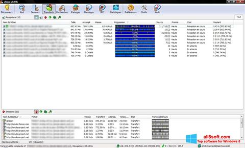 Screenshot eMule per Windows 8