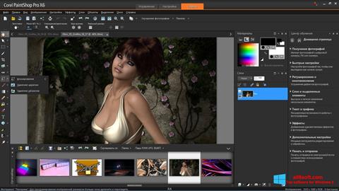 Screenshot PaintShop Pro per Windows 8