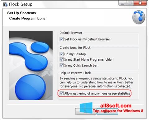 Screenshot Flock per Windows 8