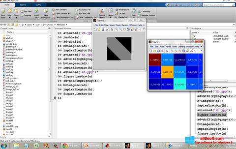 Screenshot MATLAB per Windows 8