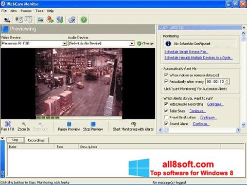 Screenshot WebCam Monitor per Windows 8