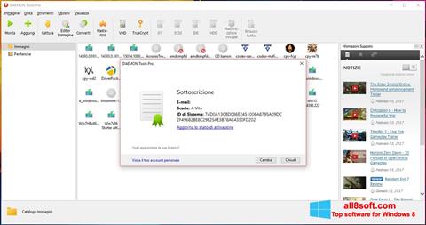 Screenshot DAEMON Tools Pro per Windows 8