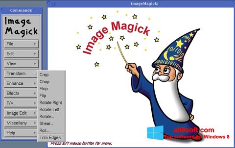Screenshot ImageMagick per Windows 8