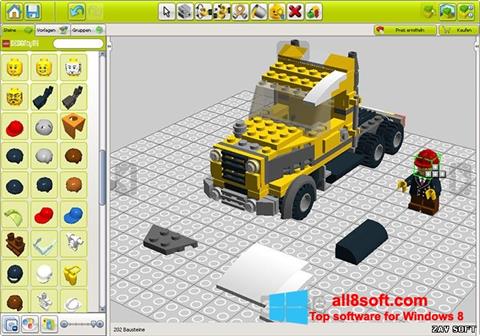 Screenshot LEGO Digital Designer per Windows 8