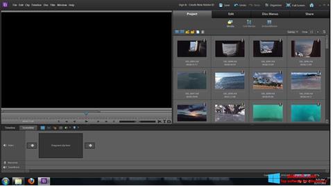 Screenshot Adobe Premiere Elements per Windows 8