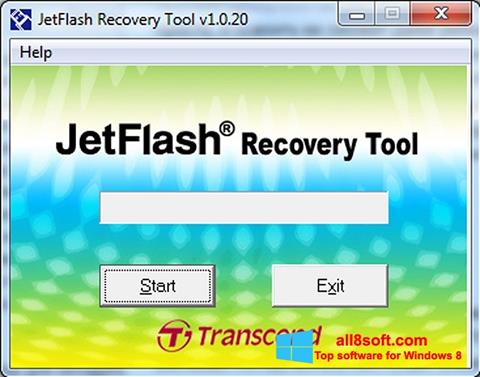 Screenshot JetFlash Recovery Tool per Windows 8