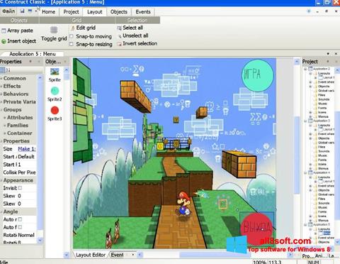 Screenshot Construct Classic per Windows 8