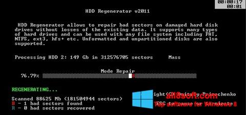 Screenshot HDD Regenerator per Windows 8