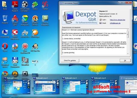 Screenshot Dexpot per Windows 8