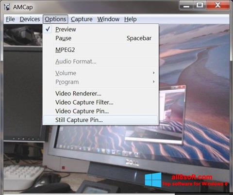 Screenshot AMCap per Windows 8