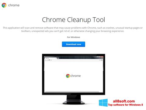 Screenshot Chrome Cleanup Tool per Windows 8