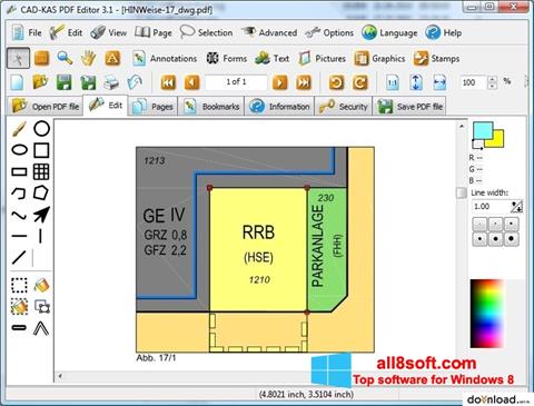 Screenshot PDF Reader per Windows 8