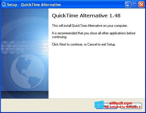 Screenshot QuickTime Alternative per Windows 8