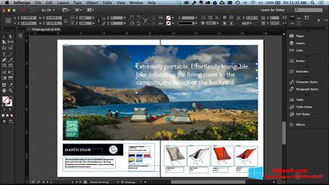 Screenshot Adobe InDesign per Windows 8