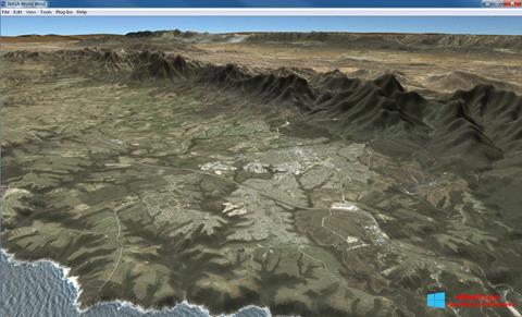 Screenshot NASA World Wind per Windows 8